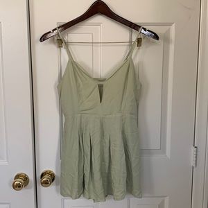 Tank Romper with adjustable straps